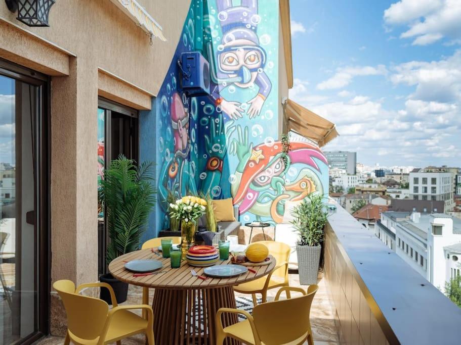 布加勒斯特Terrasse Des Plongeurs公寓 外观 照片